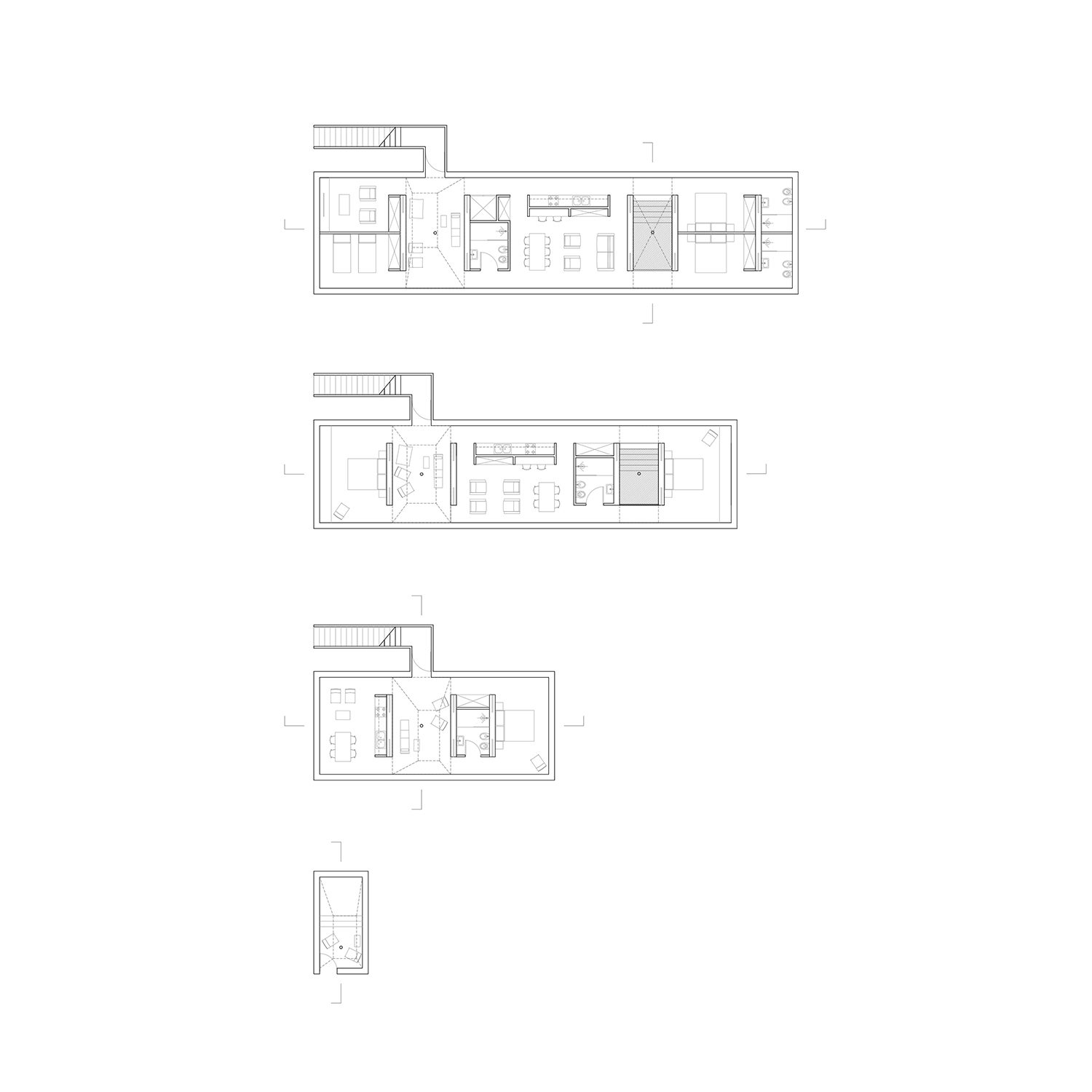 Monolith, YAC observatory houses plans